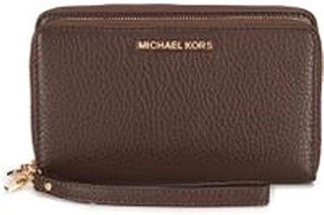 michael kors wallet dark dune|MICHAEL Michael Kors Adele Double.